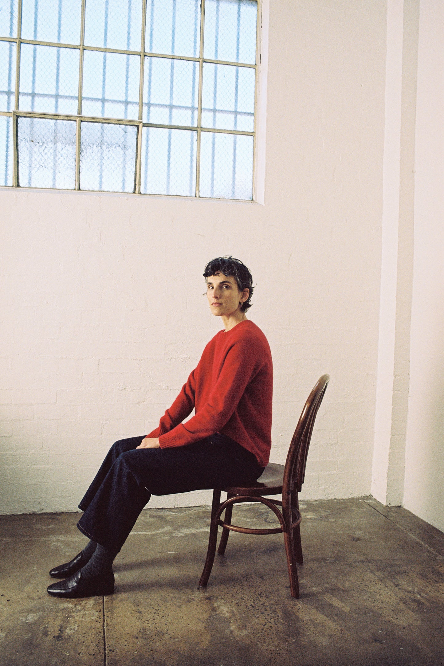 Francie Nimbus Raglan Knit Poppy