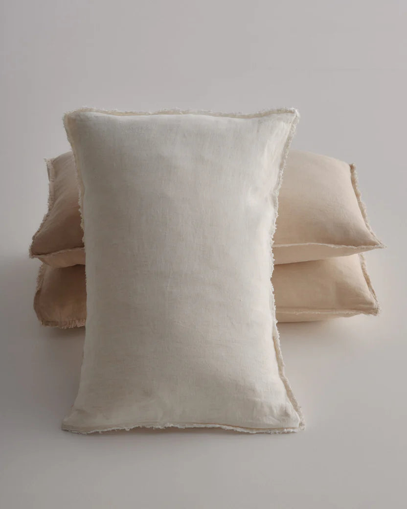 Hale Mercantile 'Flocca' Linen Standard Pillowcase