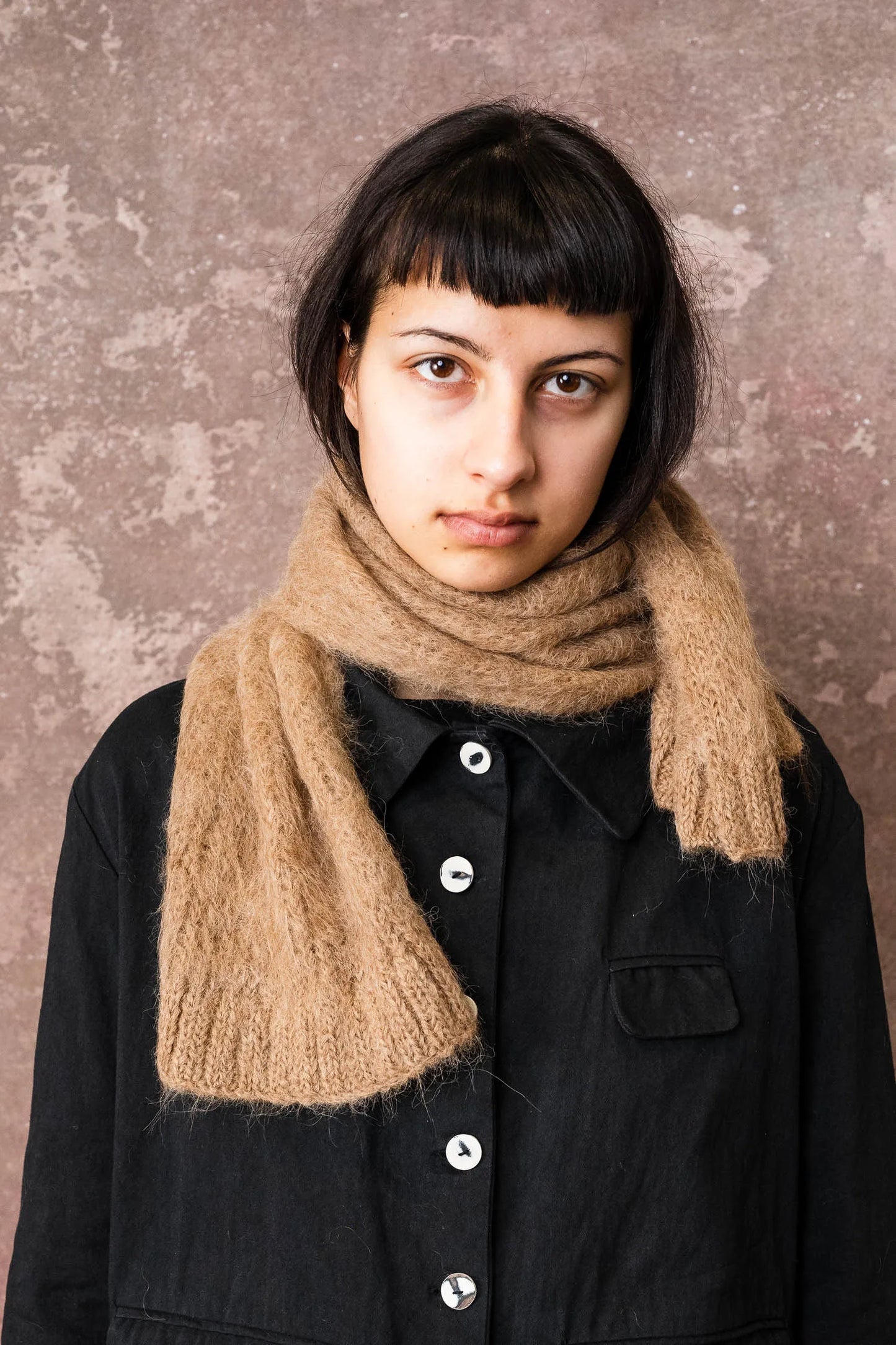 Sula Small Scarf - Beige
