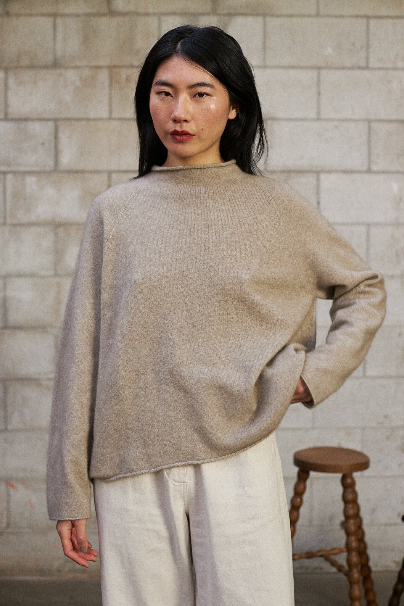 Francie Eclipse Knit Natural