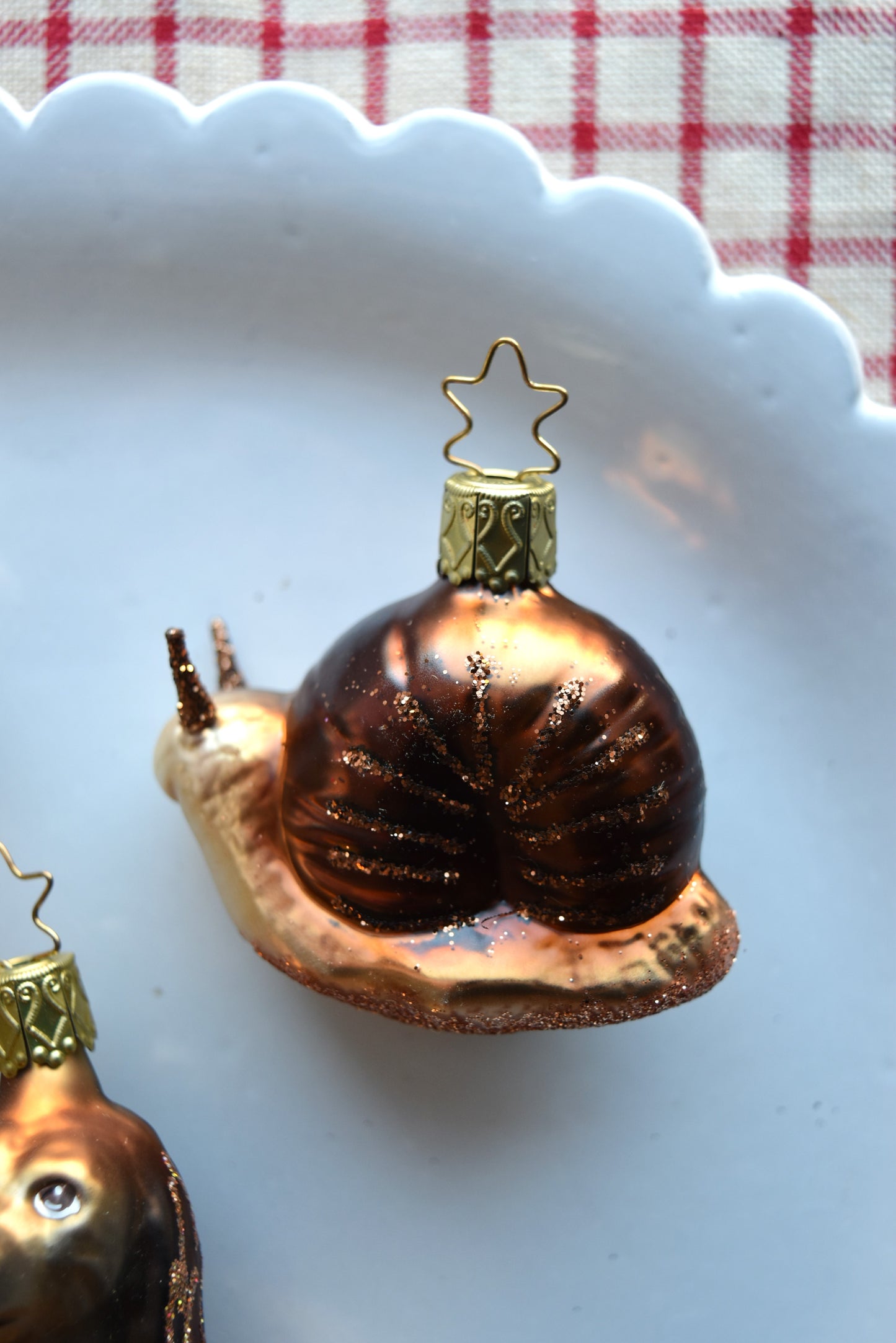 German Glass Christmas Ornaments - Assorted Animals