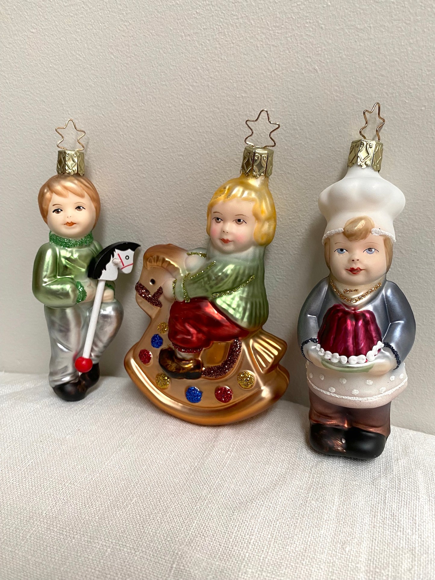German Glass Christmas Ornaments - Nostalgic Children