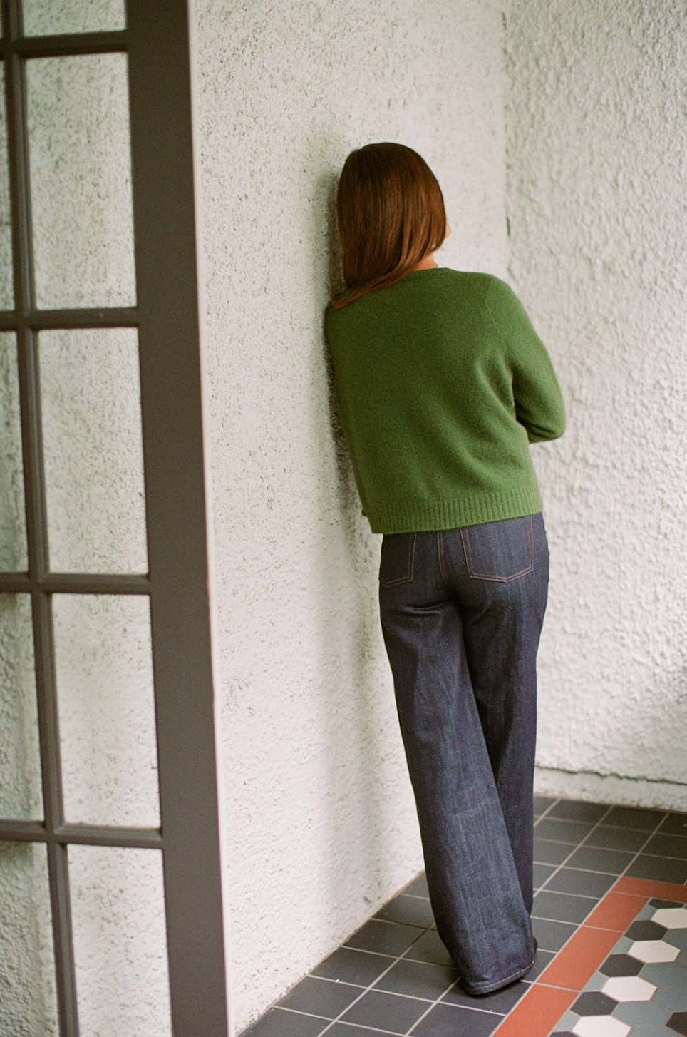 Francie Dusk Cardigan Herb Green
