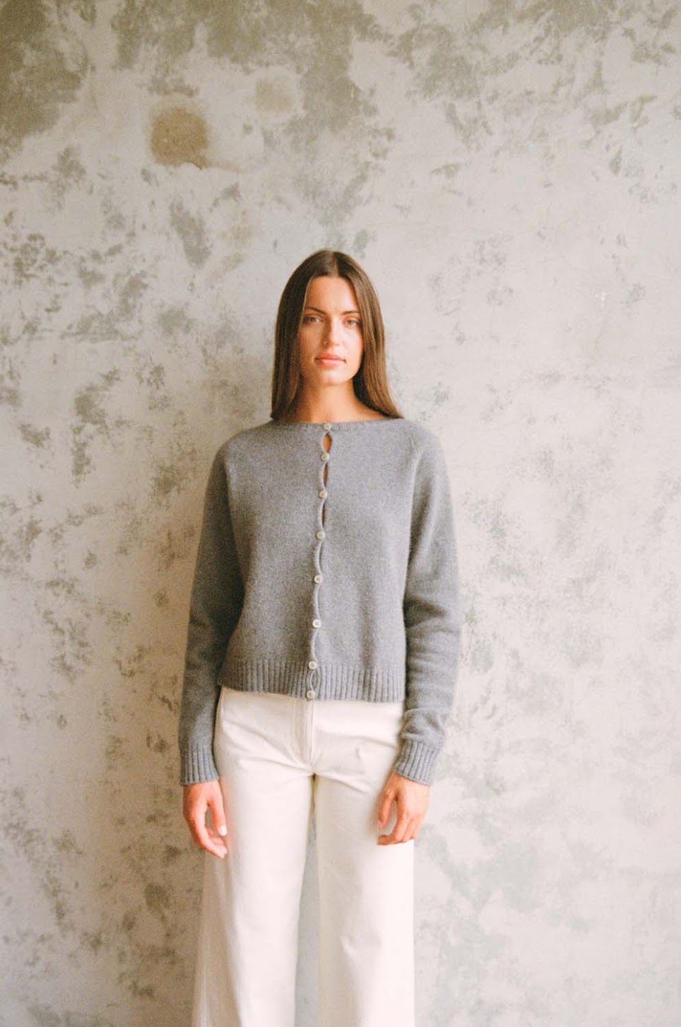 Francie Dusk Cardigan Granite