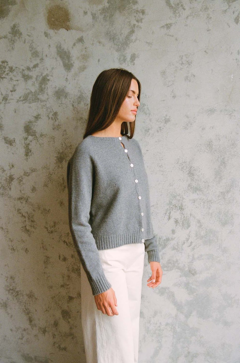 Francie Dusk Cardigan Granite