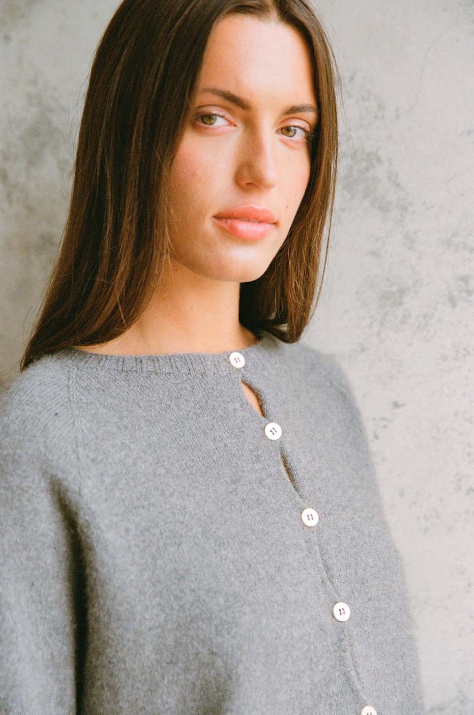 Francie Dusk Cardigan Granite