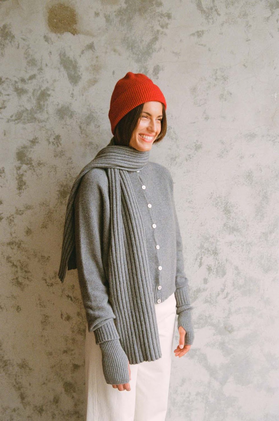 Francie Dusk Cardigan Granite