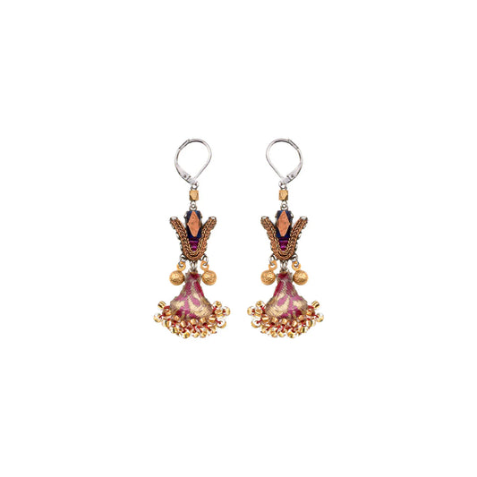 Ayala Bar Plum Wine Earrings