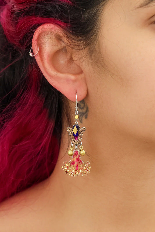 Ayala Bar Plum Wine Earrings