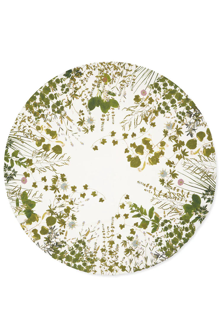 Summerill & Bishop 'Herb Garden' Round Linen Tablecloth