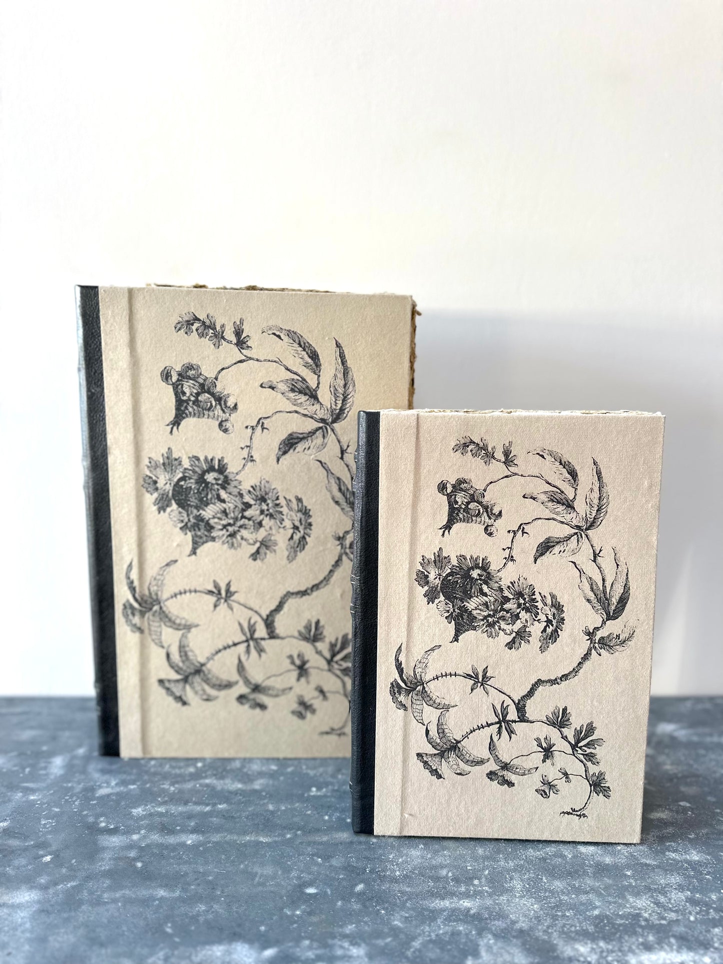 French Faux Book Storage Boxes
