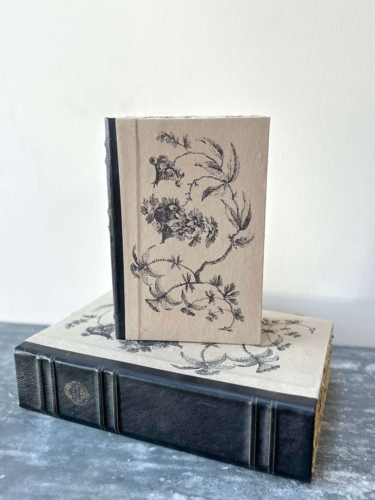 French Faux Book Storage Boxes