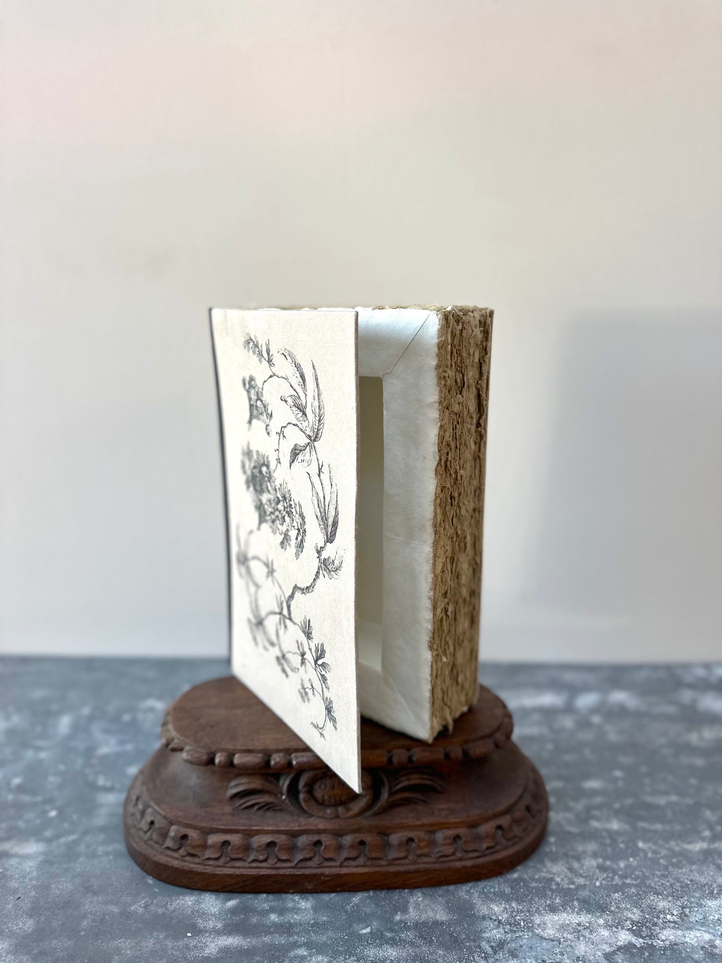 French Faux Book Storage Boxes