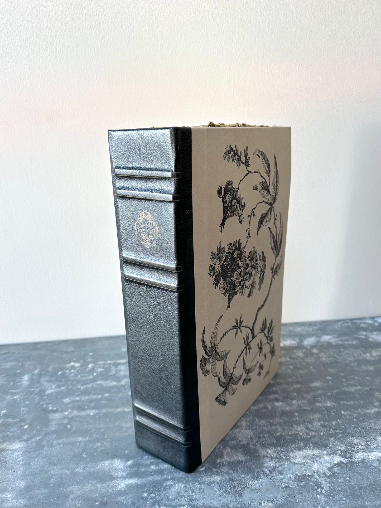 French Faux Book Storage Boxes