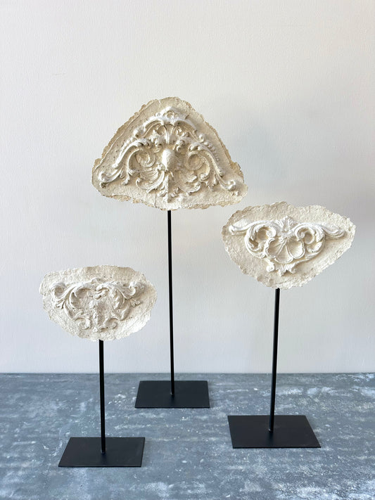 French Hand Made Papier-mâché Sculpture Set