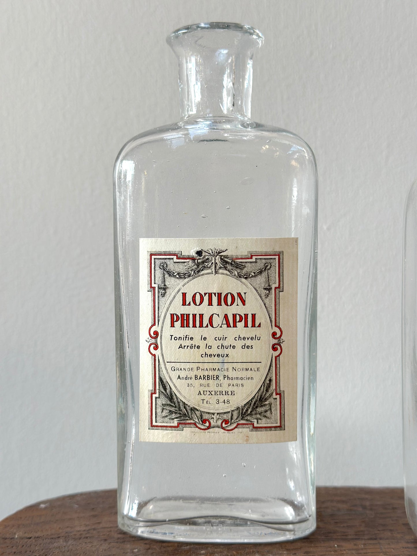 Antique French Pair of Apothocary Bottles