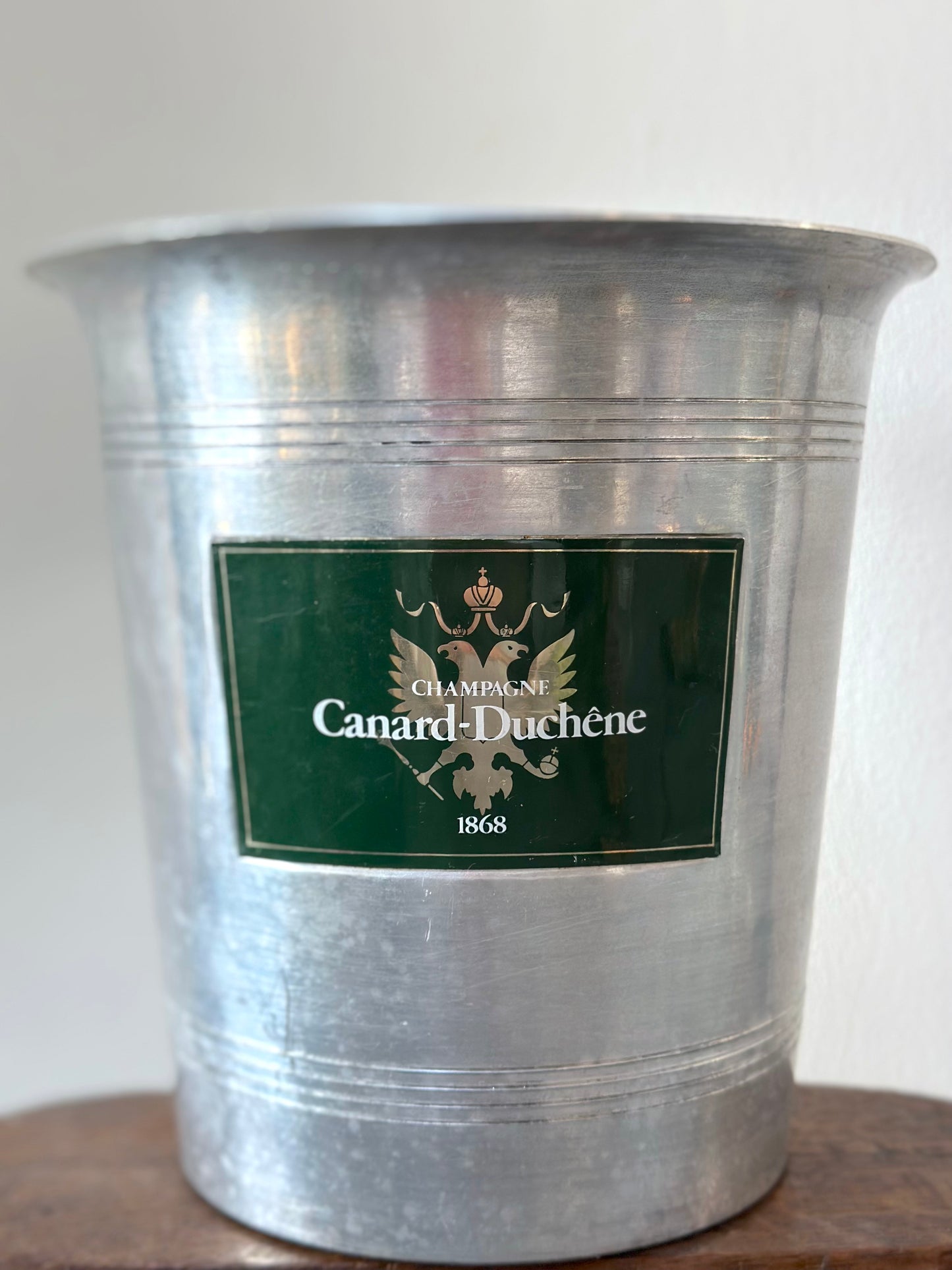 Vintage French Champagne Bucket 'Canard-Duchene'