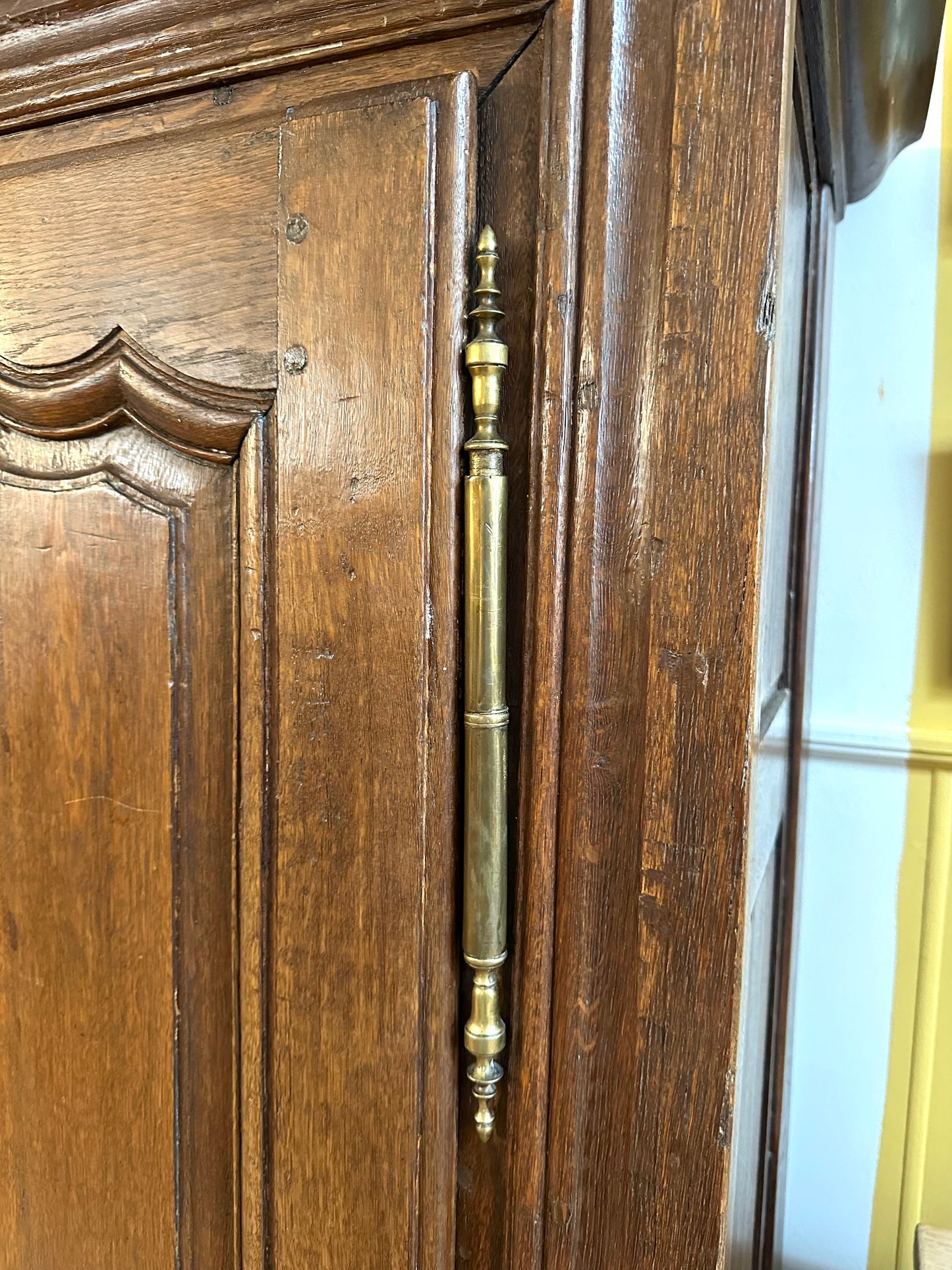 19th Century Oak French Small Armoire