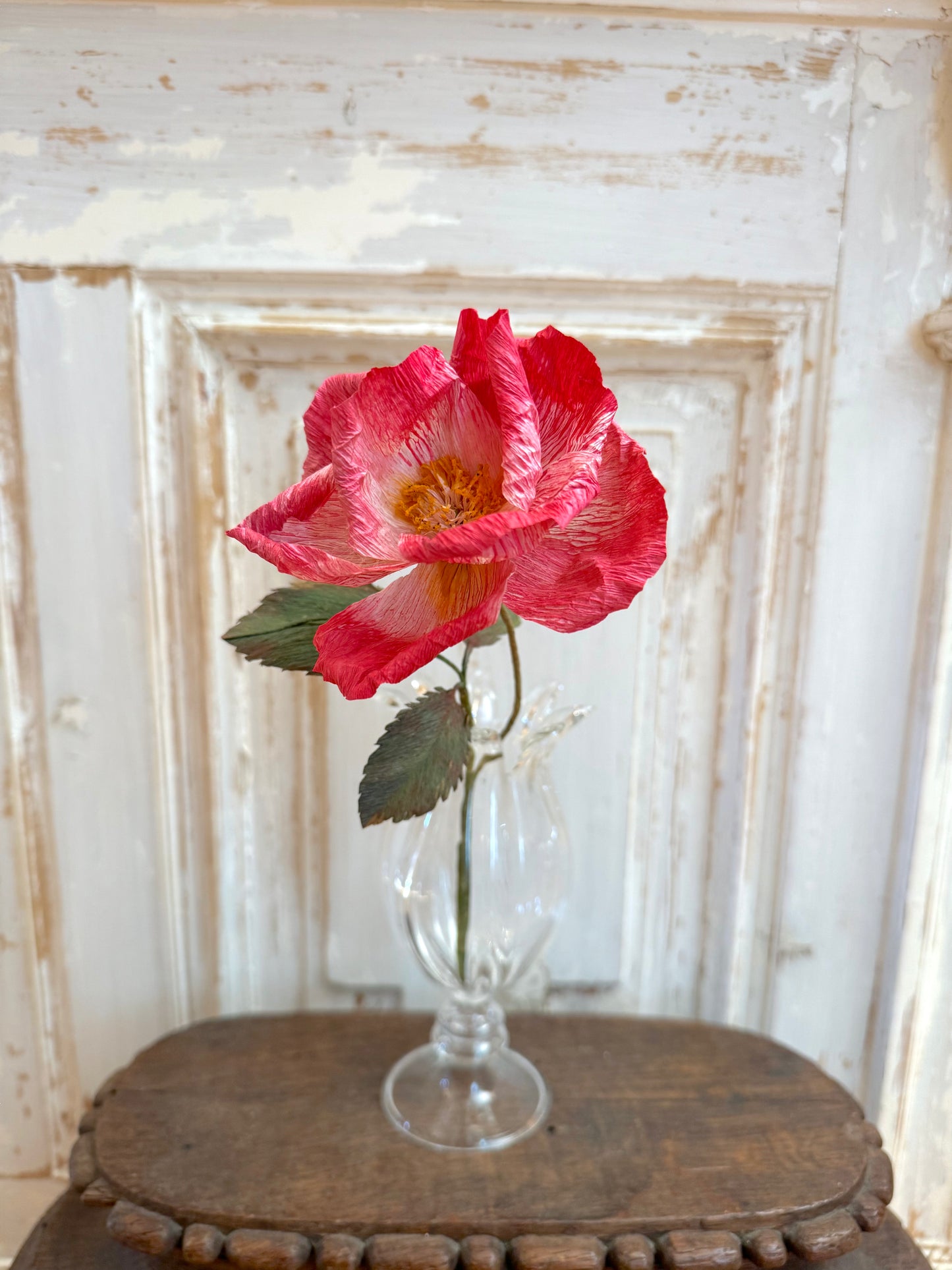 Delicate Handmade Paper Flowers - Rose