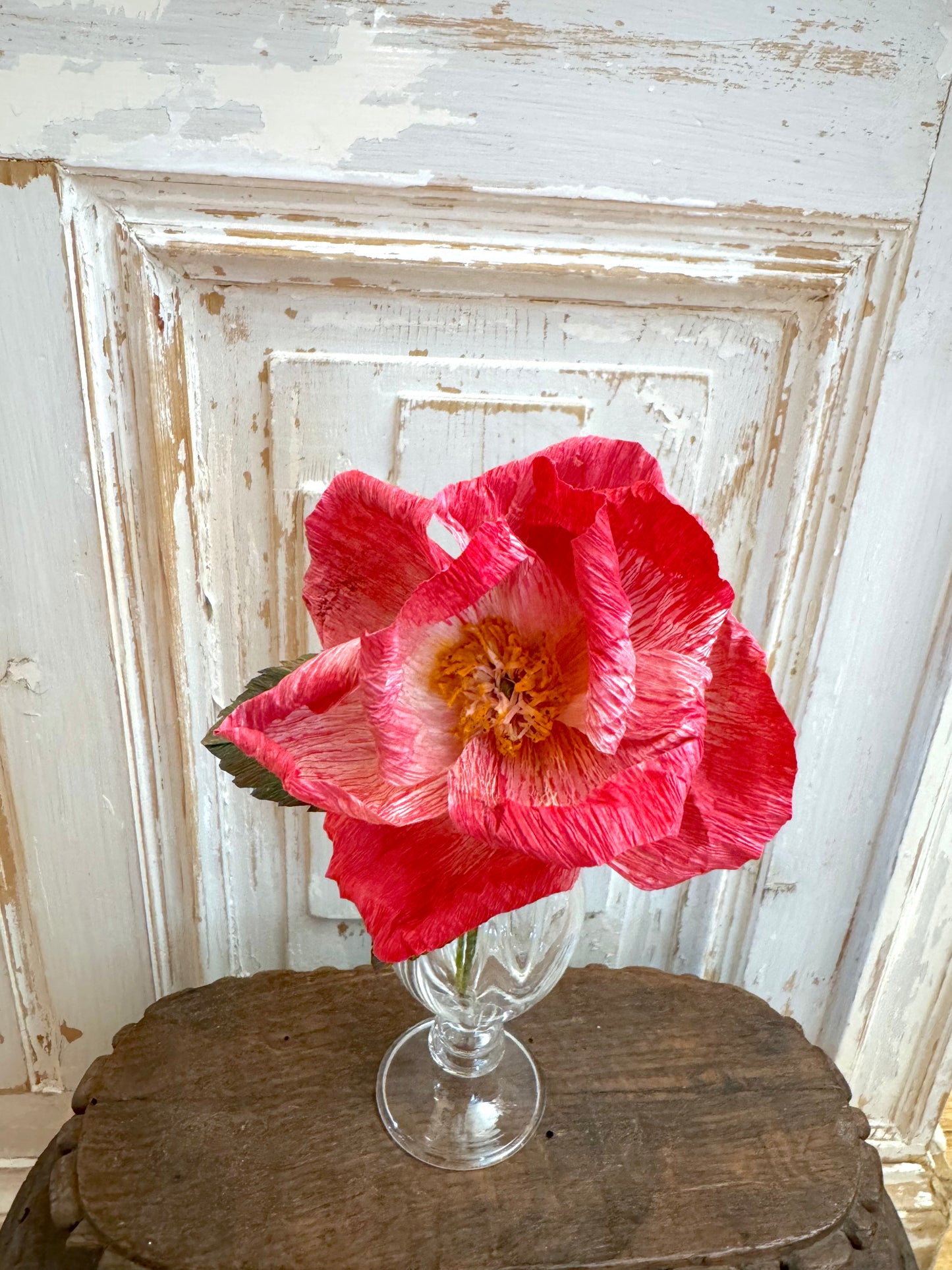 Delicate Handmade Paper Flowers - Rose