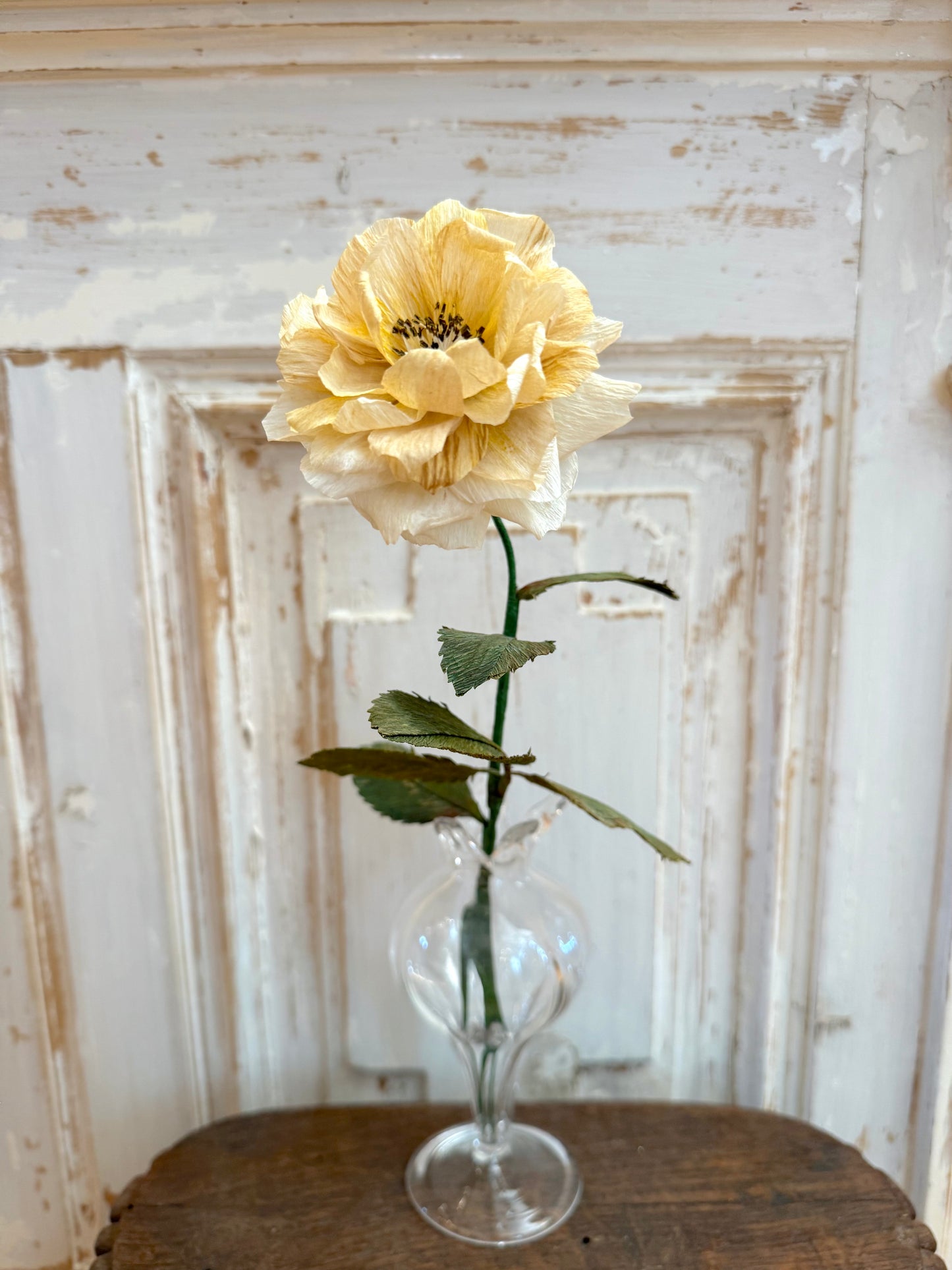 Delicate Handmade Paper Flowers - Rose