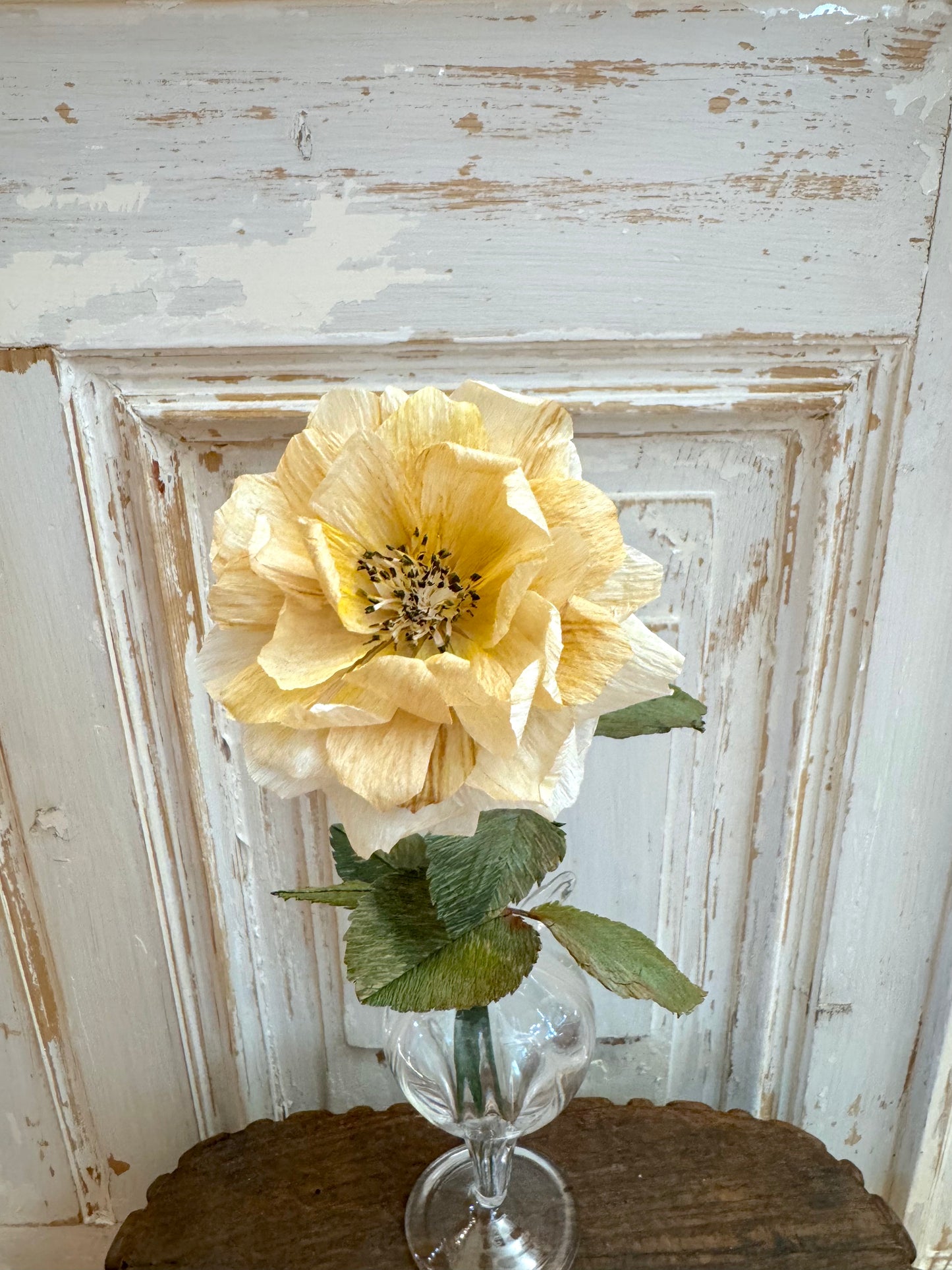 Delicate Handmade Paper Flowers - Rose
