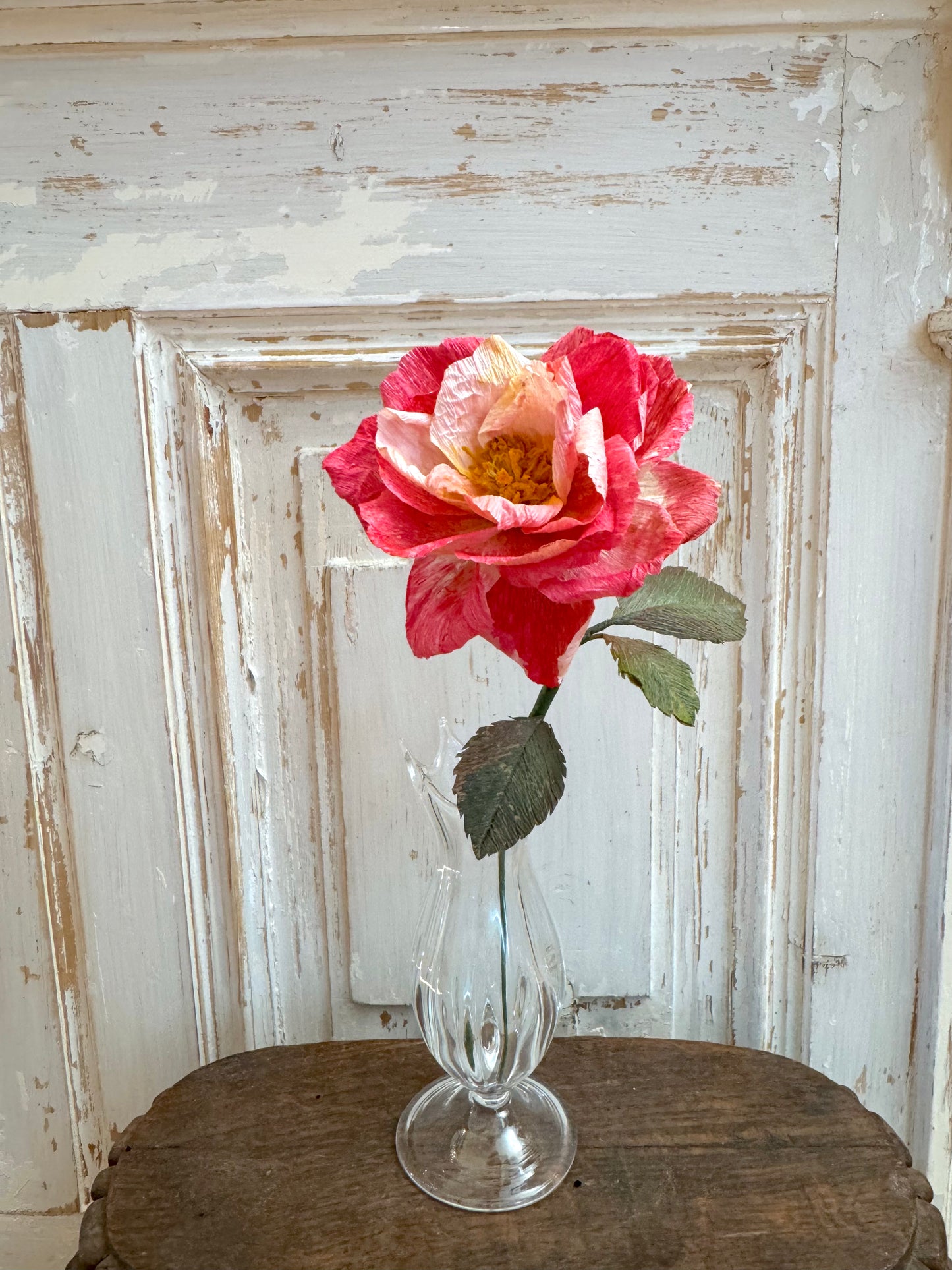 Delicate Handmade Paper Flowers - Rose