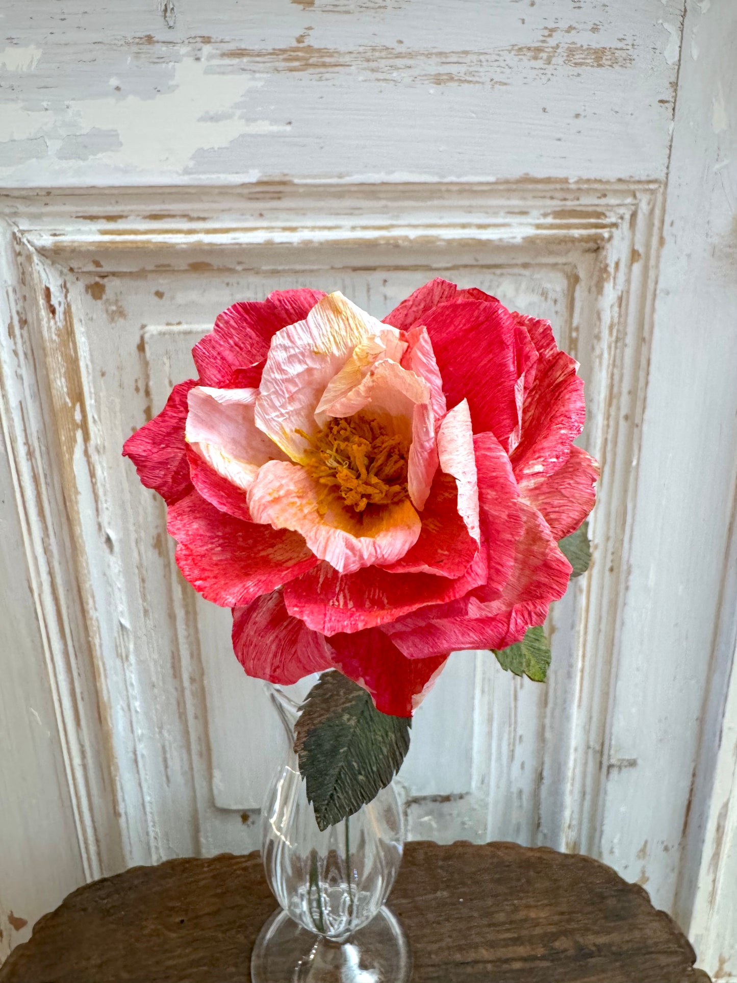 Delicate Handmade Paper Flowers - Rose