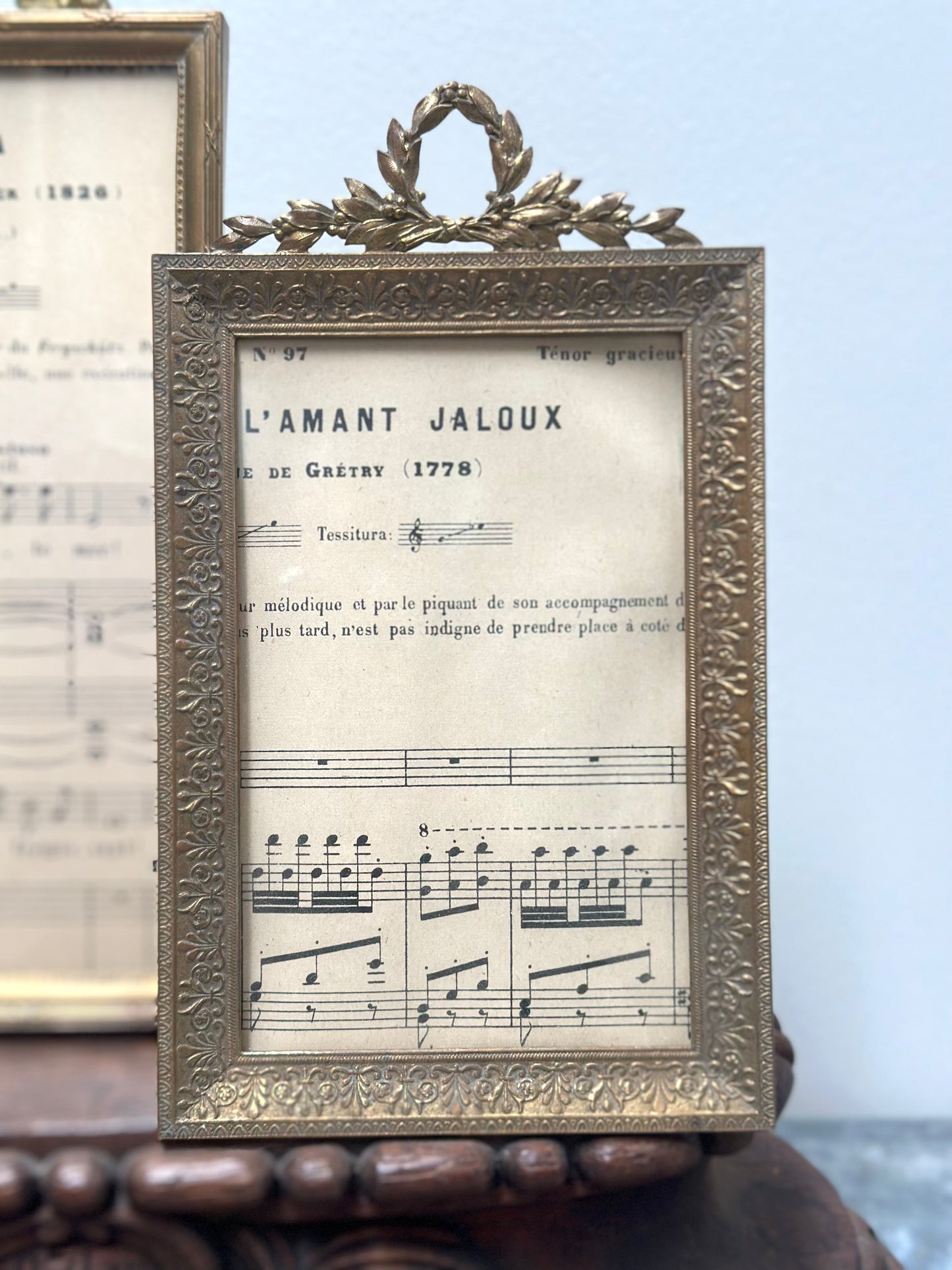 Antique French Gold Photo Frames