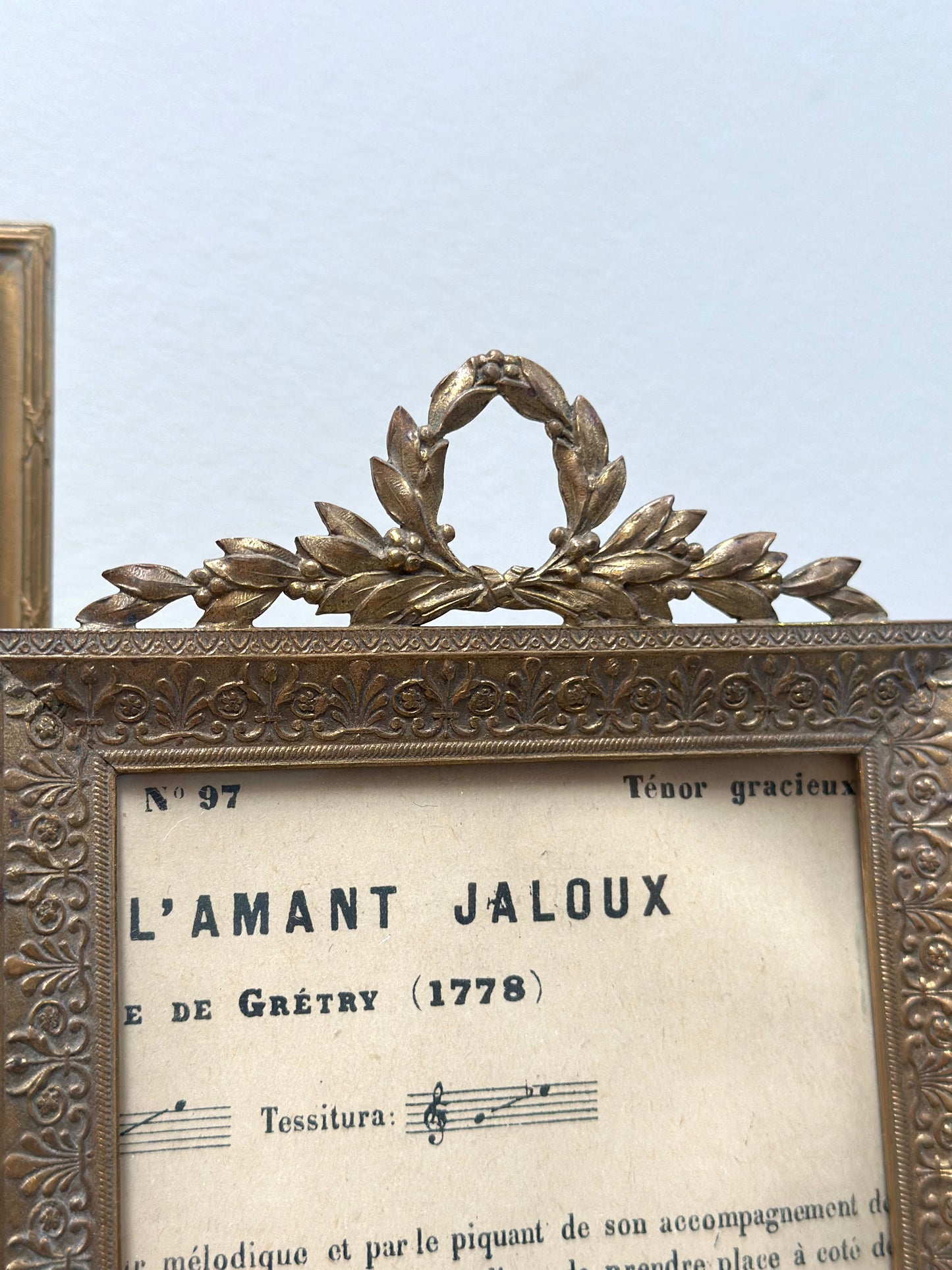 Antique French Gold Photo Frames
