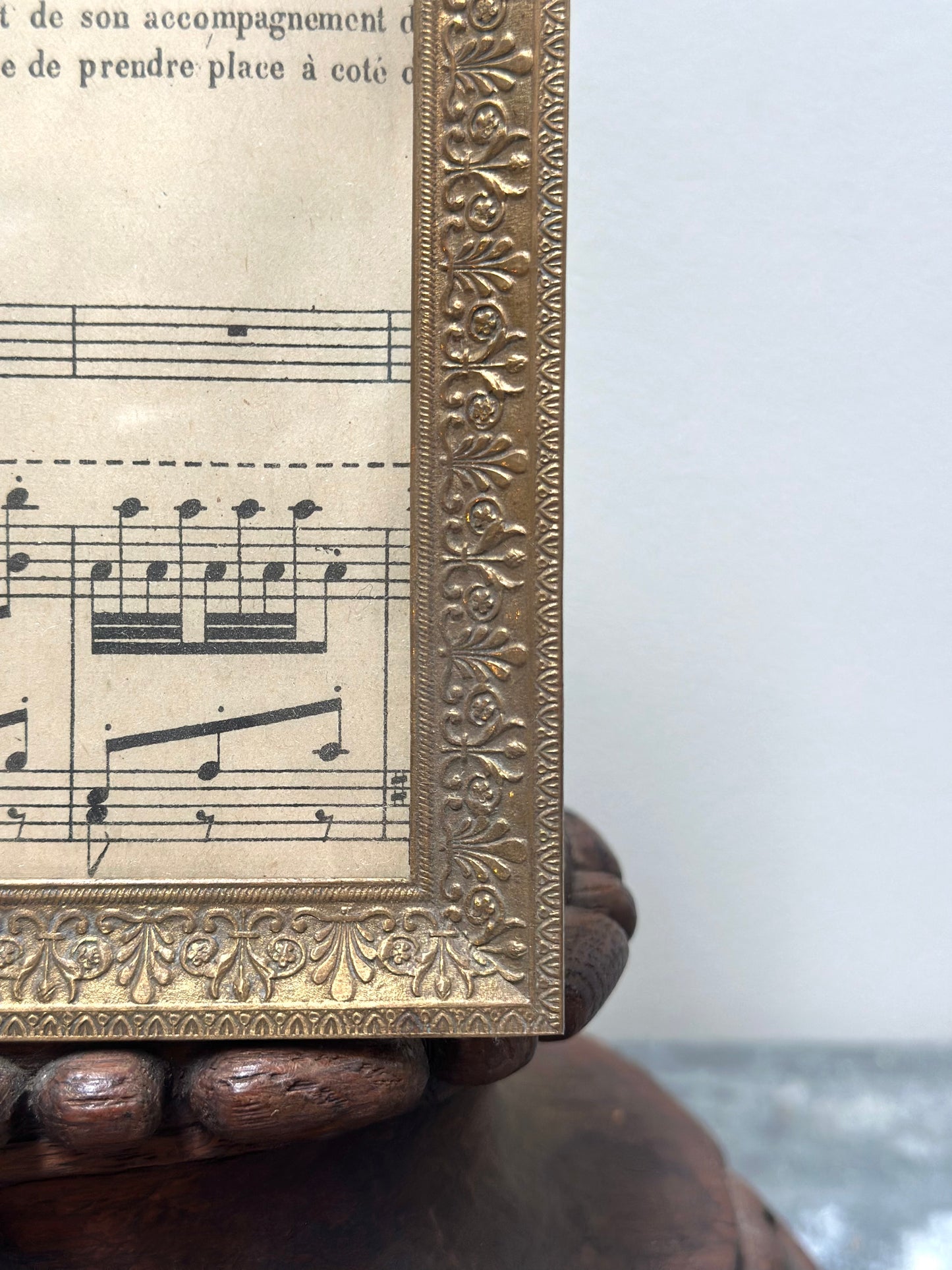 Antique French Gold Photo Frames