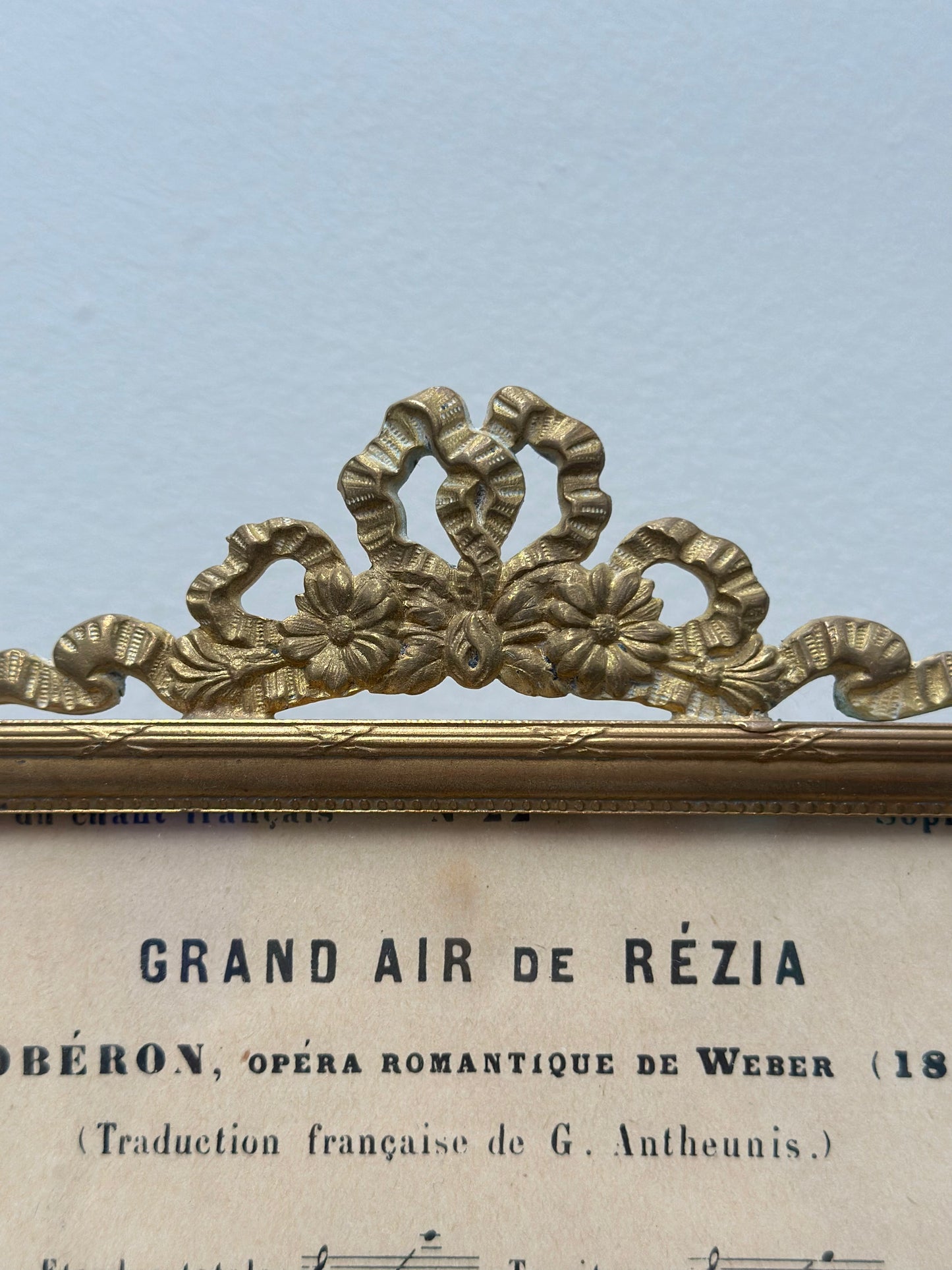 Antique French Gold Photo Frames