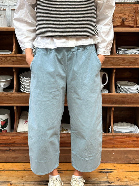Aequamente Cotton Pants - Light Blue