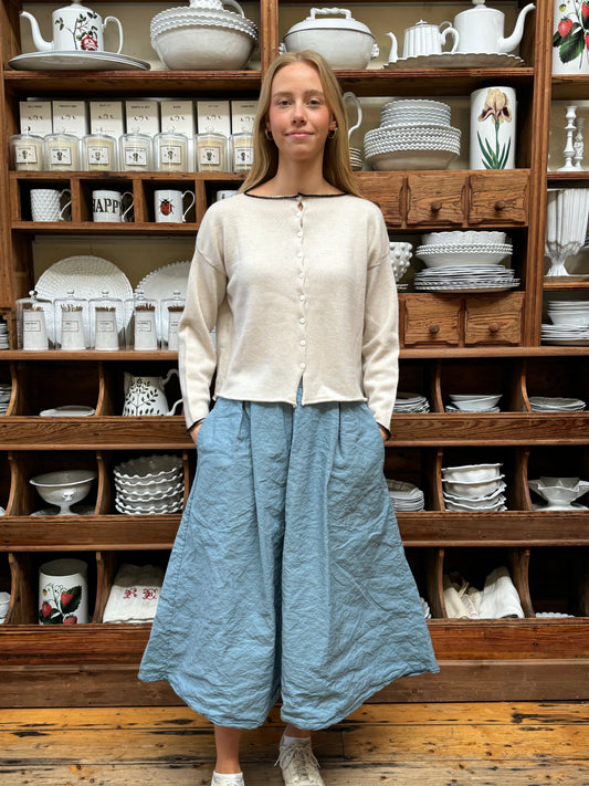 Aequamente Long Skirt - Light Blue
