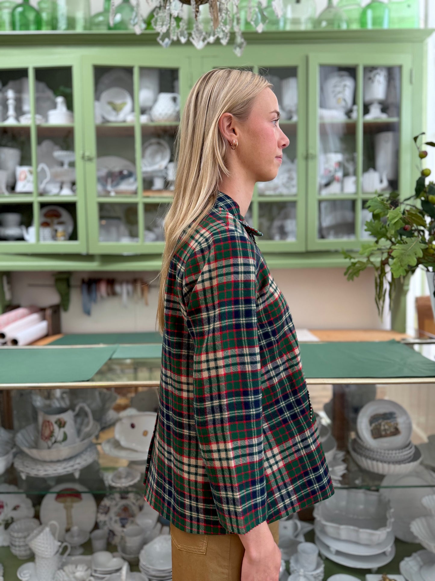 Péro Reversible Jacket Foral/Tartan