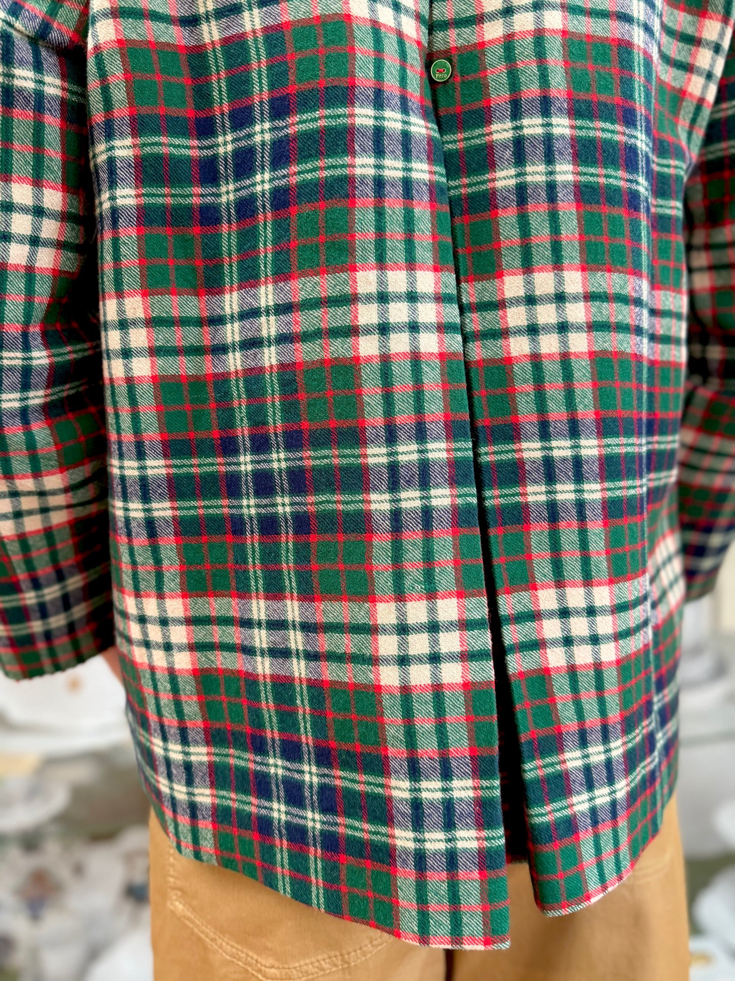 Péro Reversible Jacket Foral/Tartan