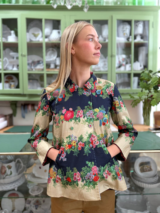 Péro Reversible Jacket Foral/Tartan