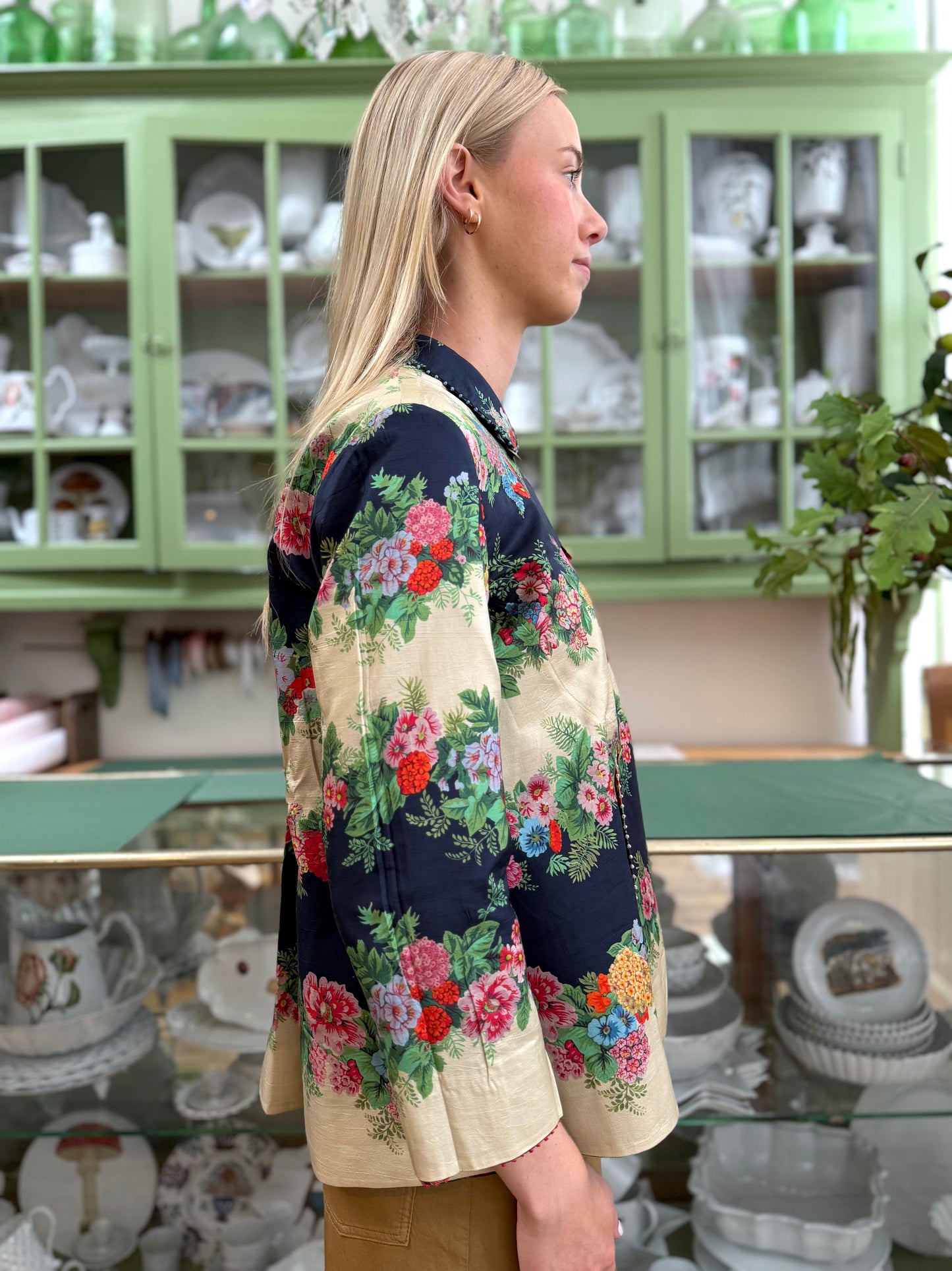 Péro Reversible Jacket Foral/Tartan