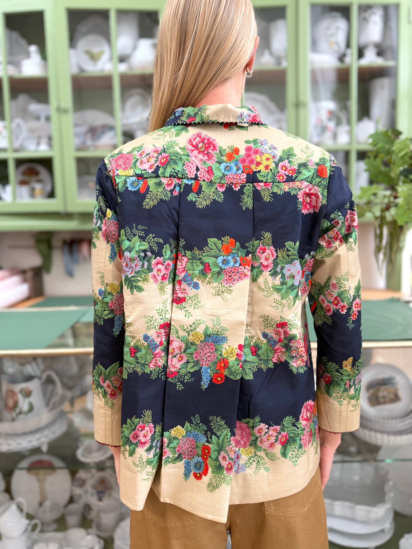 Péro Reversible Jacket Foral/Tartan