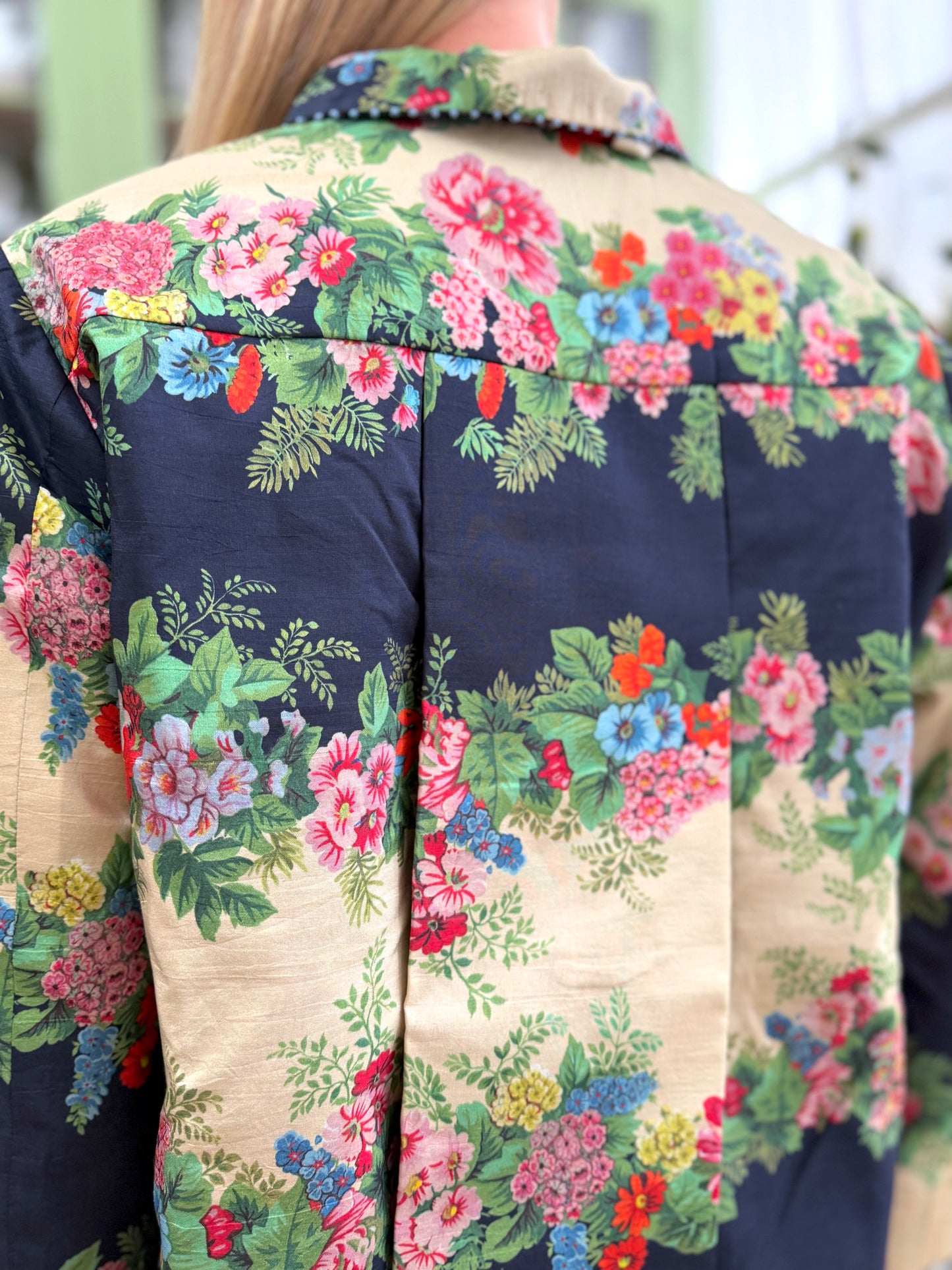 Péro Reversible Jacket Foral/Tartan