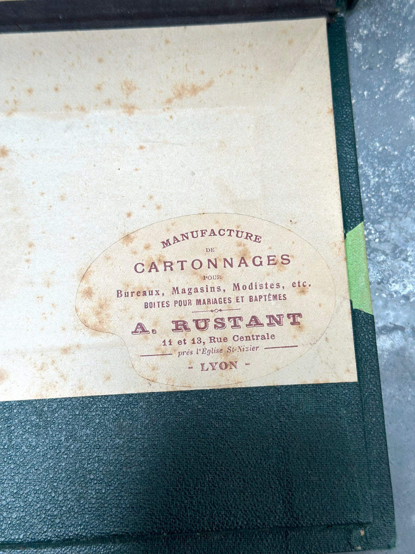 Large Pair of Antique French Document Storage Boxes