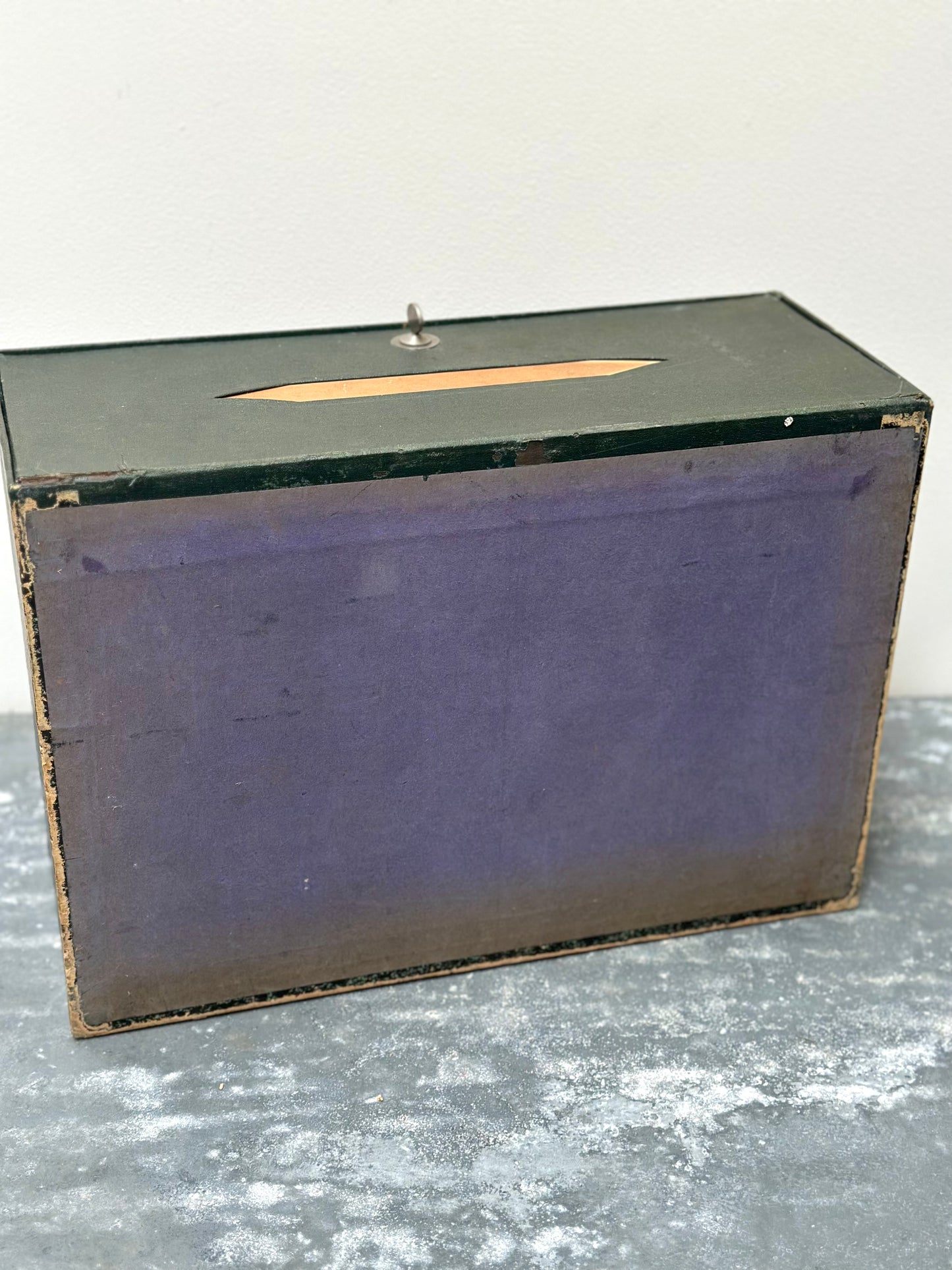 Large Pair of Antique French Document Storage Boxes