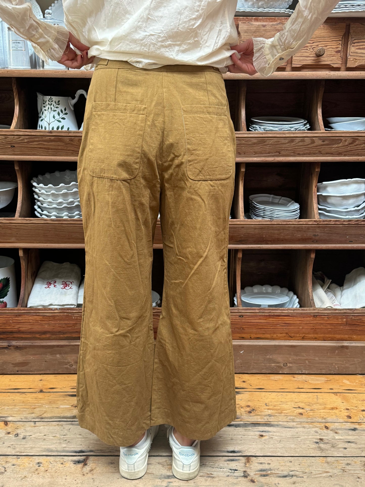 Sula Hem Pants - Tobbacco