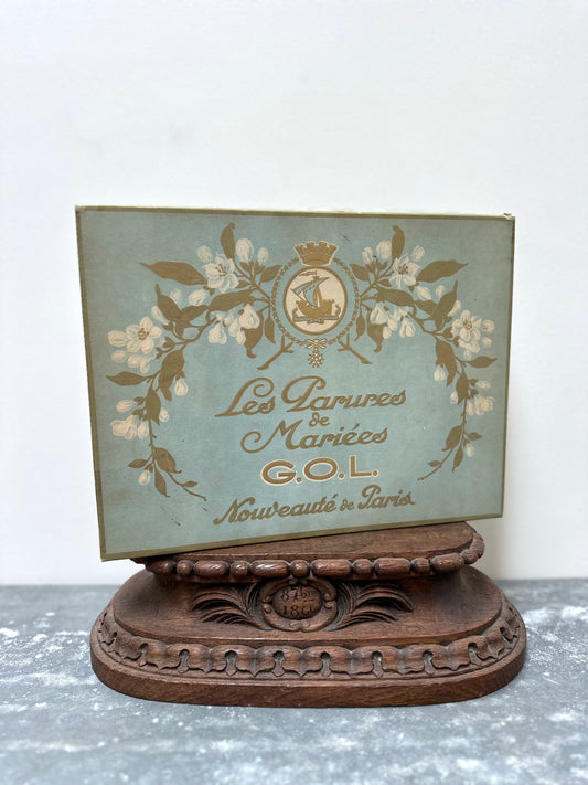 Antique French Wedding Memento Box Set