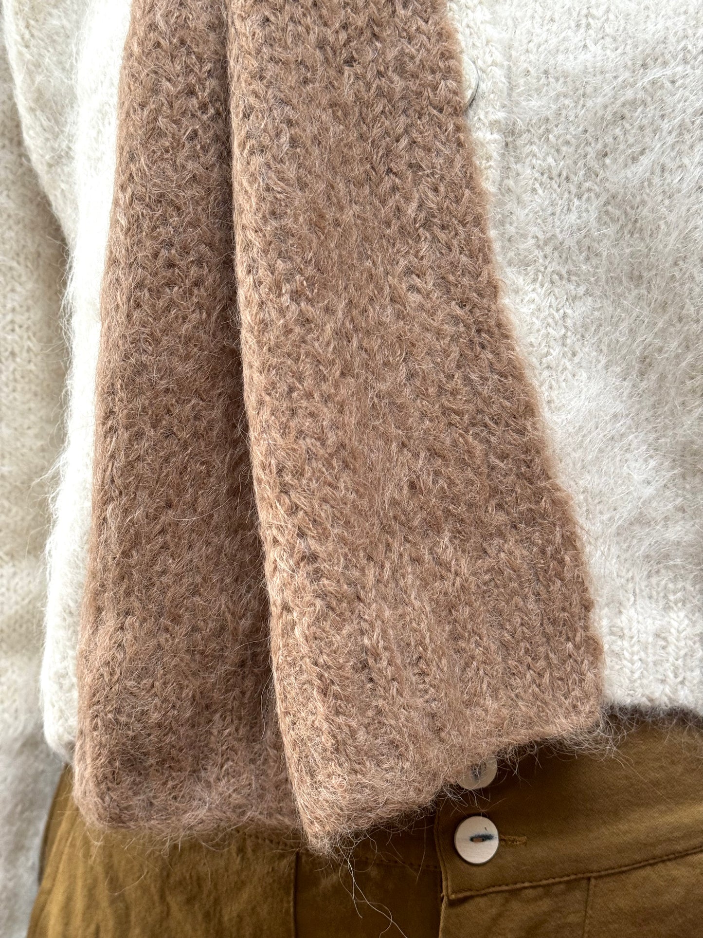 Sula Small Scarf - Beige