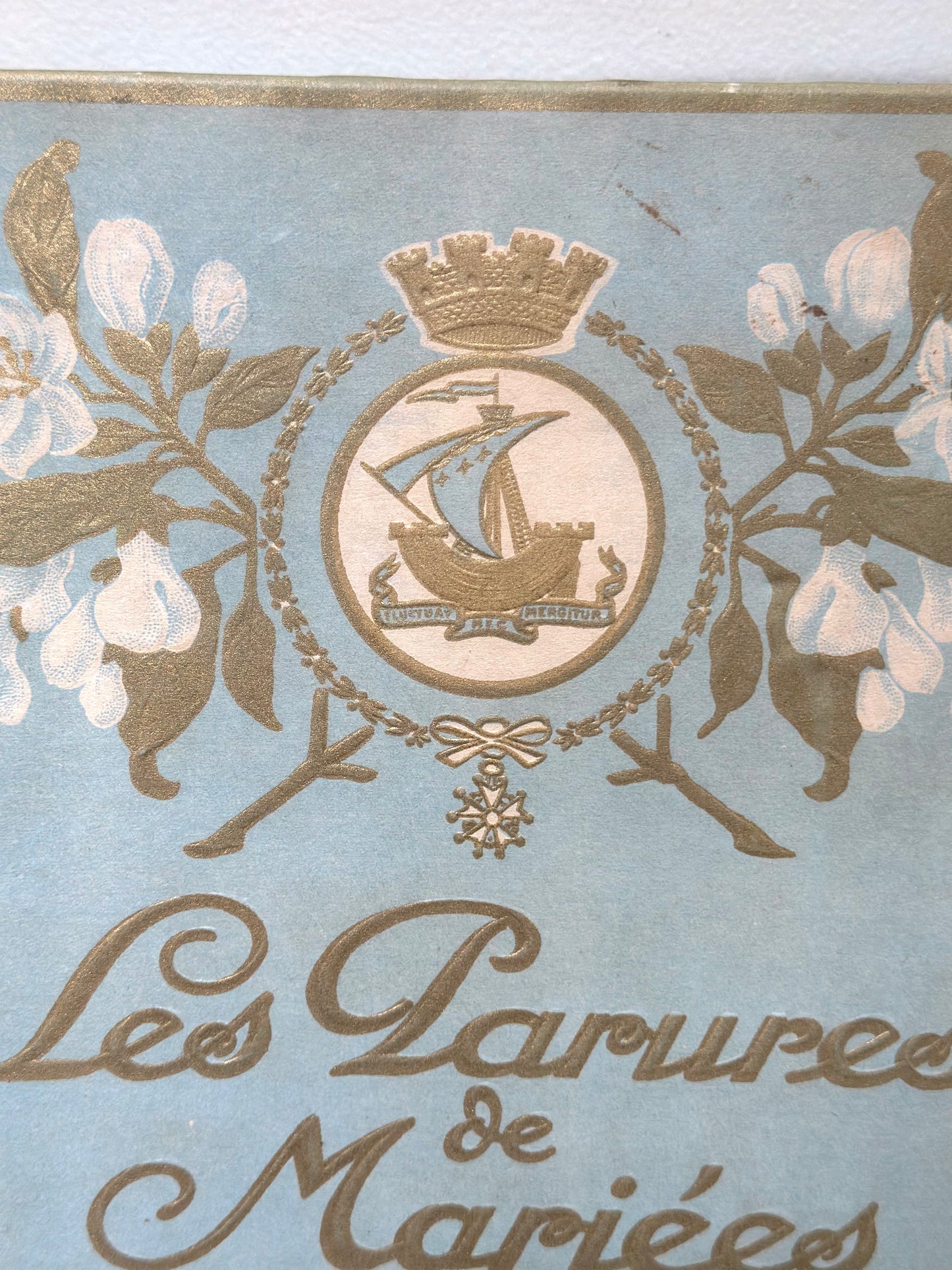 Antique French Wedding Memento Box Set