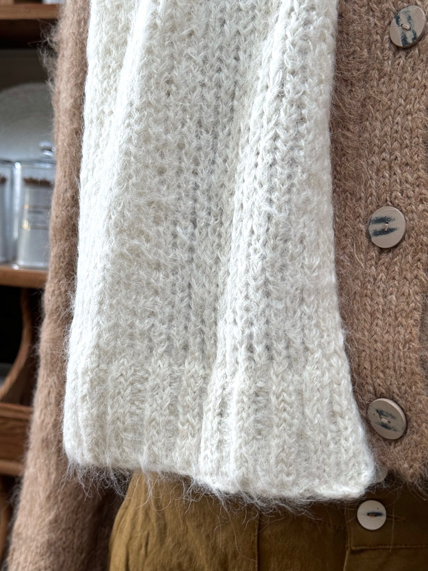Sula Small Scarf - Cream
