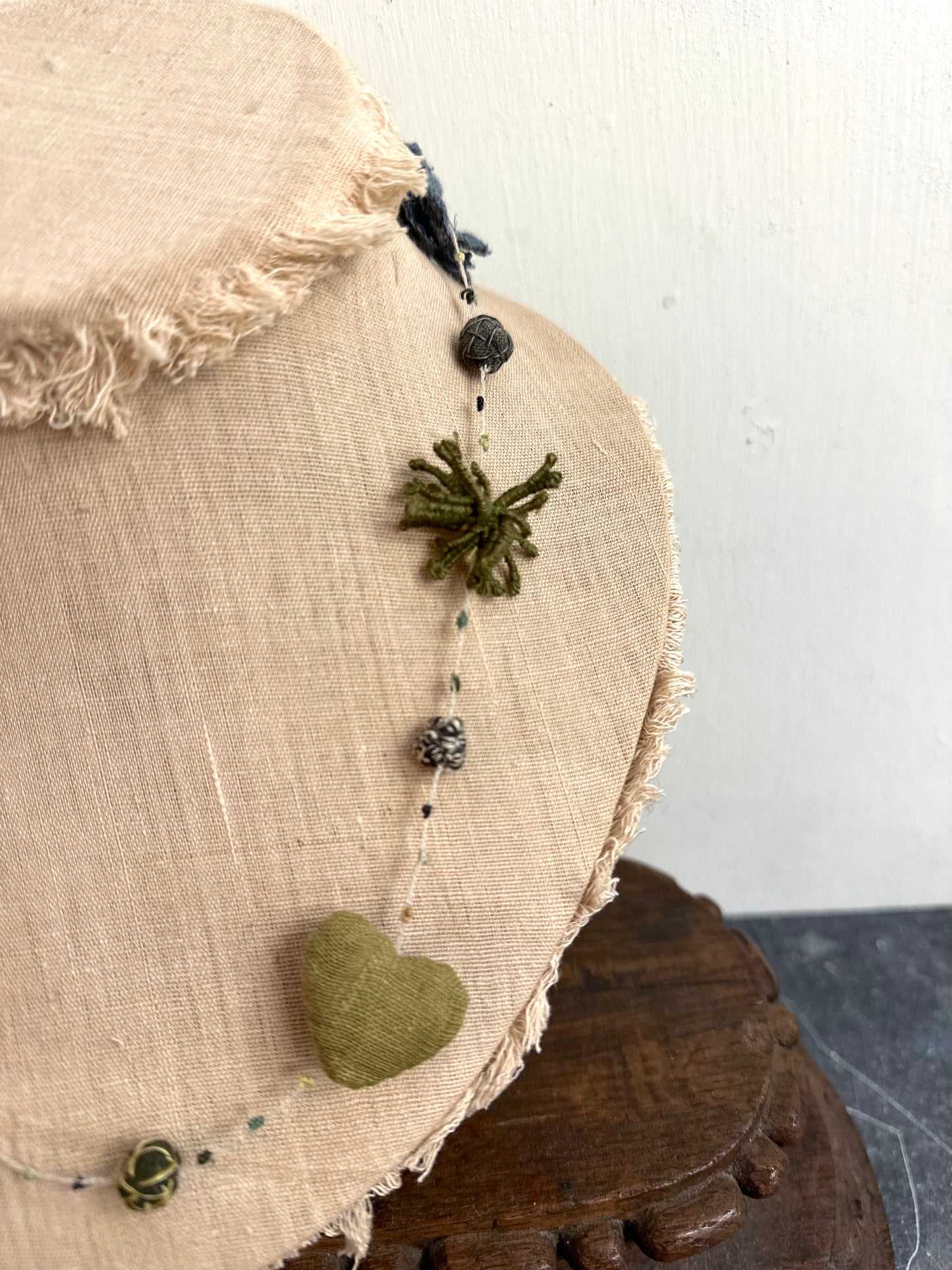 Sophie Digard Winter Floret Short Crochet Necklace