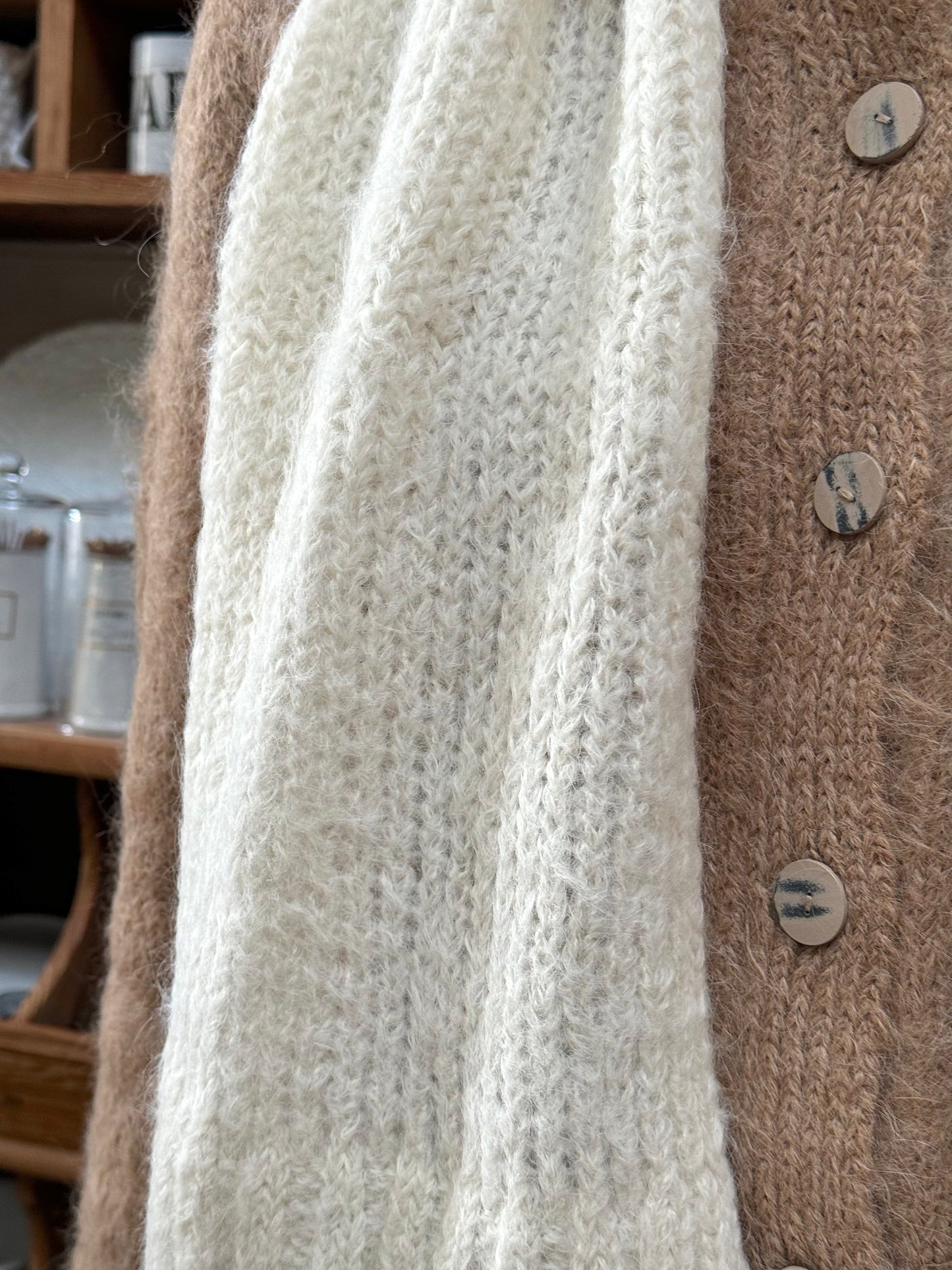 Sula Small Scarf - Cream