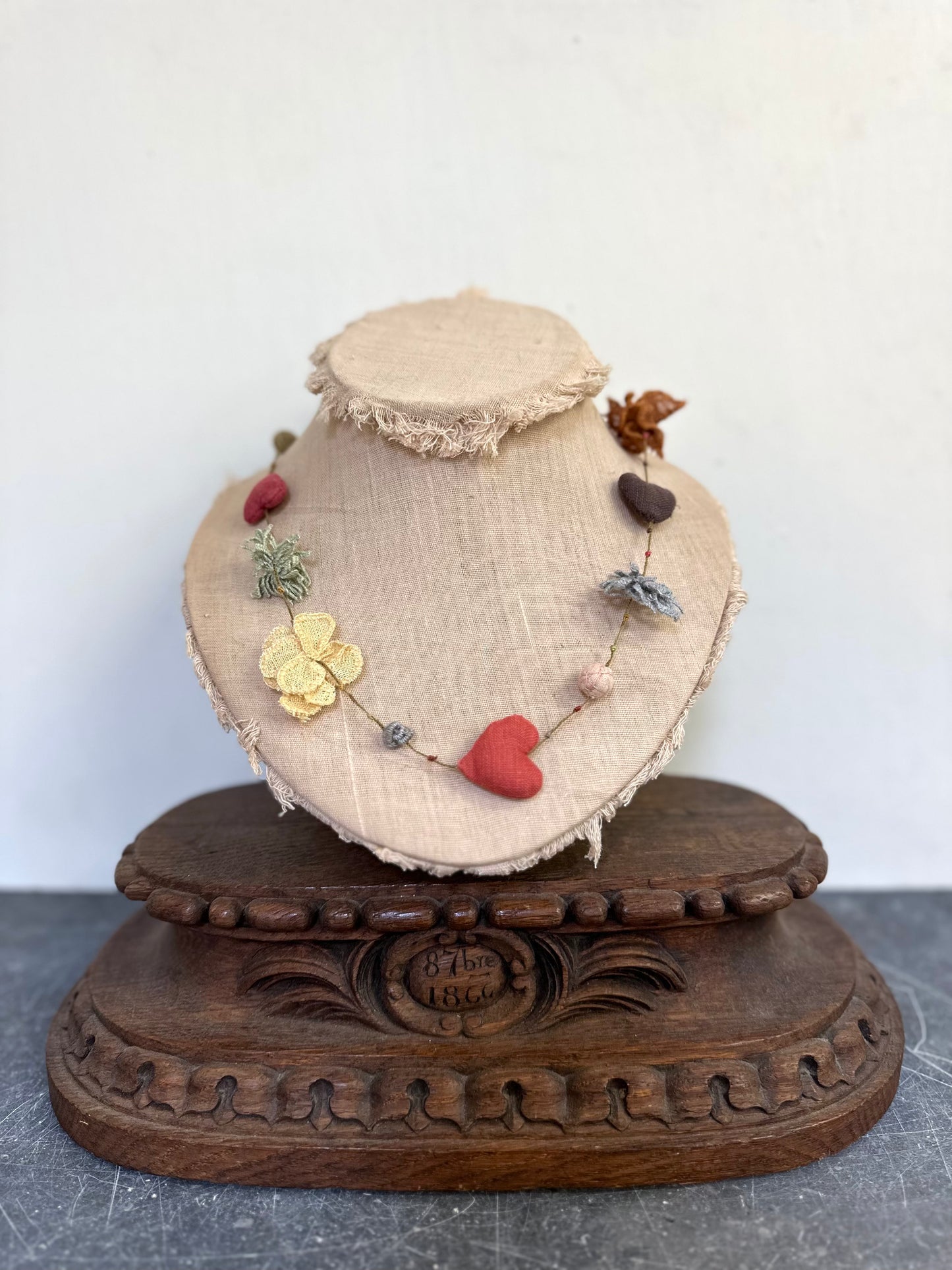 Sophie Digard Spring Floret Short Crochet Necklace